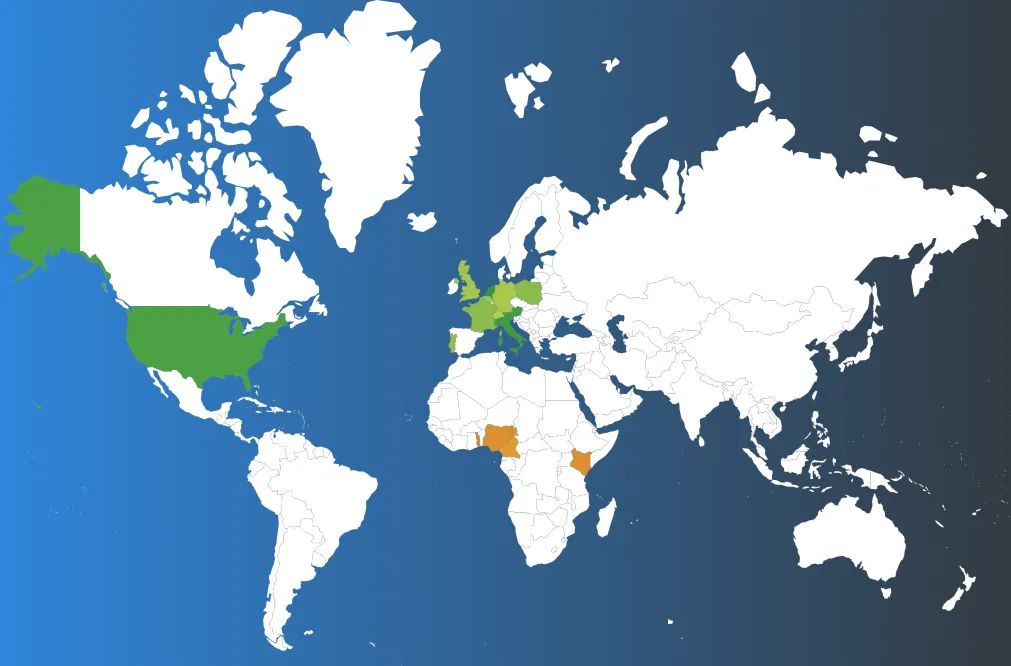 Travel map